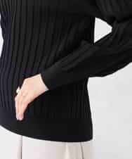 K2FED15044 a.v.v(アー・ヴェ・ヴェ) 【洗える/UVカット】プリーツライクニット ライトイエロー