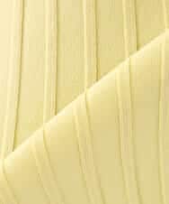 K2FED15044 a.v.v(アー・ヴェ・ヴェ) 【洗える/UVカット】プリーツライクニット ライトイエロー