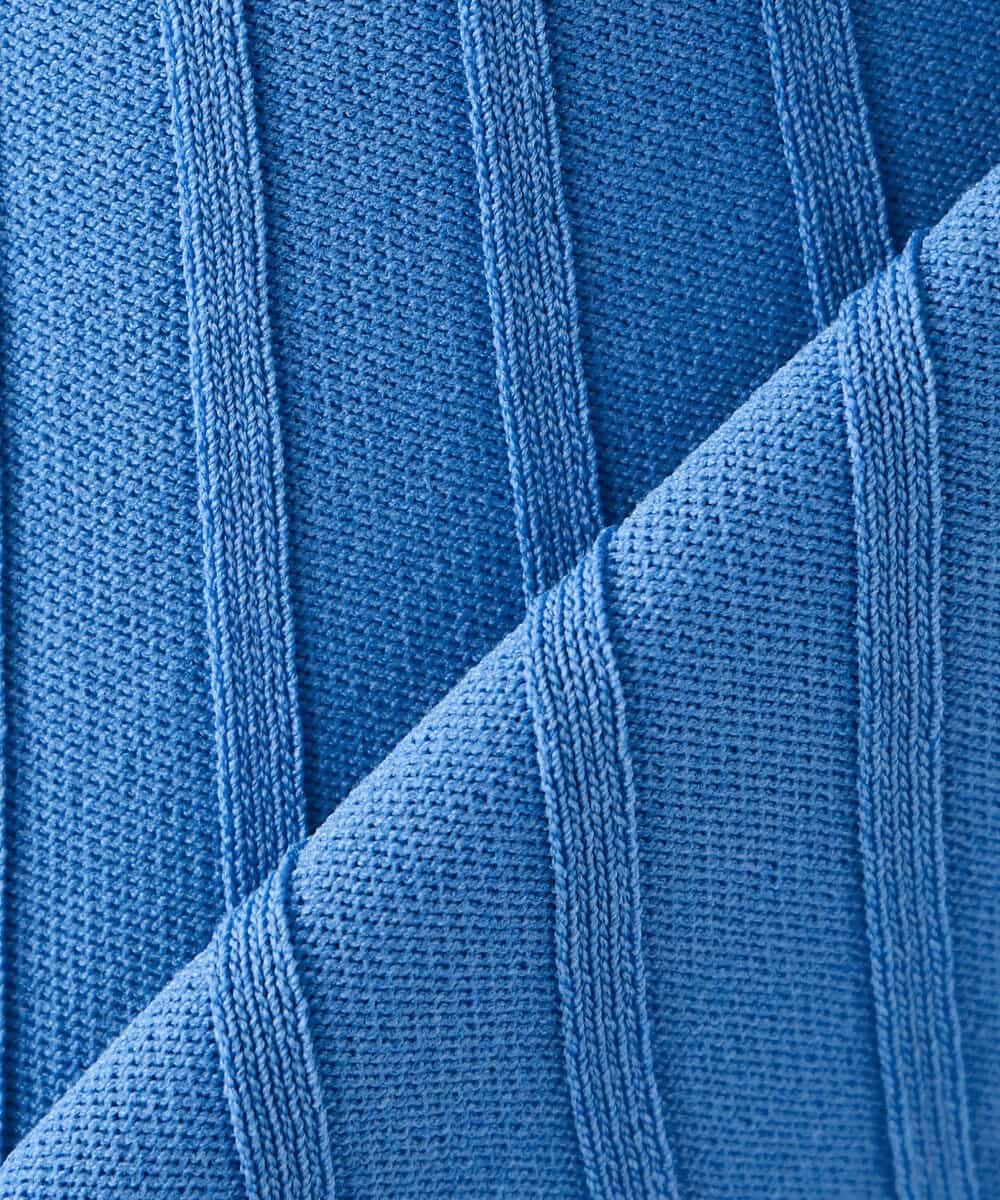 K2FED15044 a.v.v(アー・ヴェ・ヴェ) 【洗える/UVカット】プリーツライクニット ライトイエロー