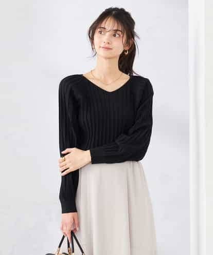 K2FED15044 a.v.v 【洗える/UVカット】プリーツライクニット