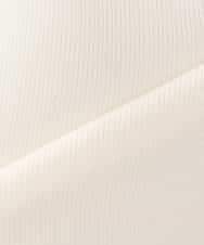 K2FED59039 a.v.v(アー・ヴェ・ヴェ) 【洗える/UVカット】Vネックパフスリーブニット ライトイエロー