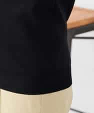 K2FED69039 a.v.v(アー・ヴェ・ヴェ) 【WEB限定/洗える/UVカット】ボートネックパフスリーブニット ライトイエロー