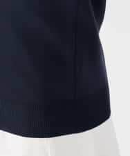 K2FED79039 a.v.v(アー・ヴェ・ヴェ) 【WEB限定/洗える/UVカット】Vネックパフスリーブニット ピンク