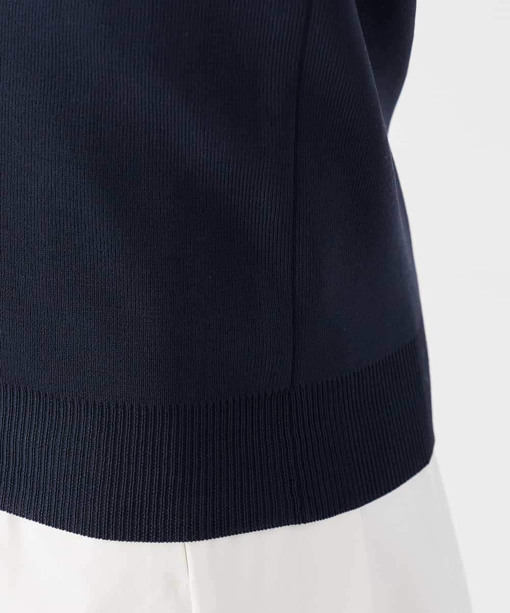 K2FED79039 a.v.v(アー・ヴェ・ヴェ) 【WEB限定/洗える/UVカット】Vネックパフスリーブニット ピンク