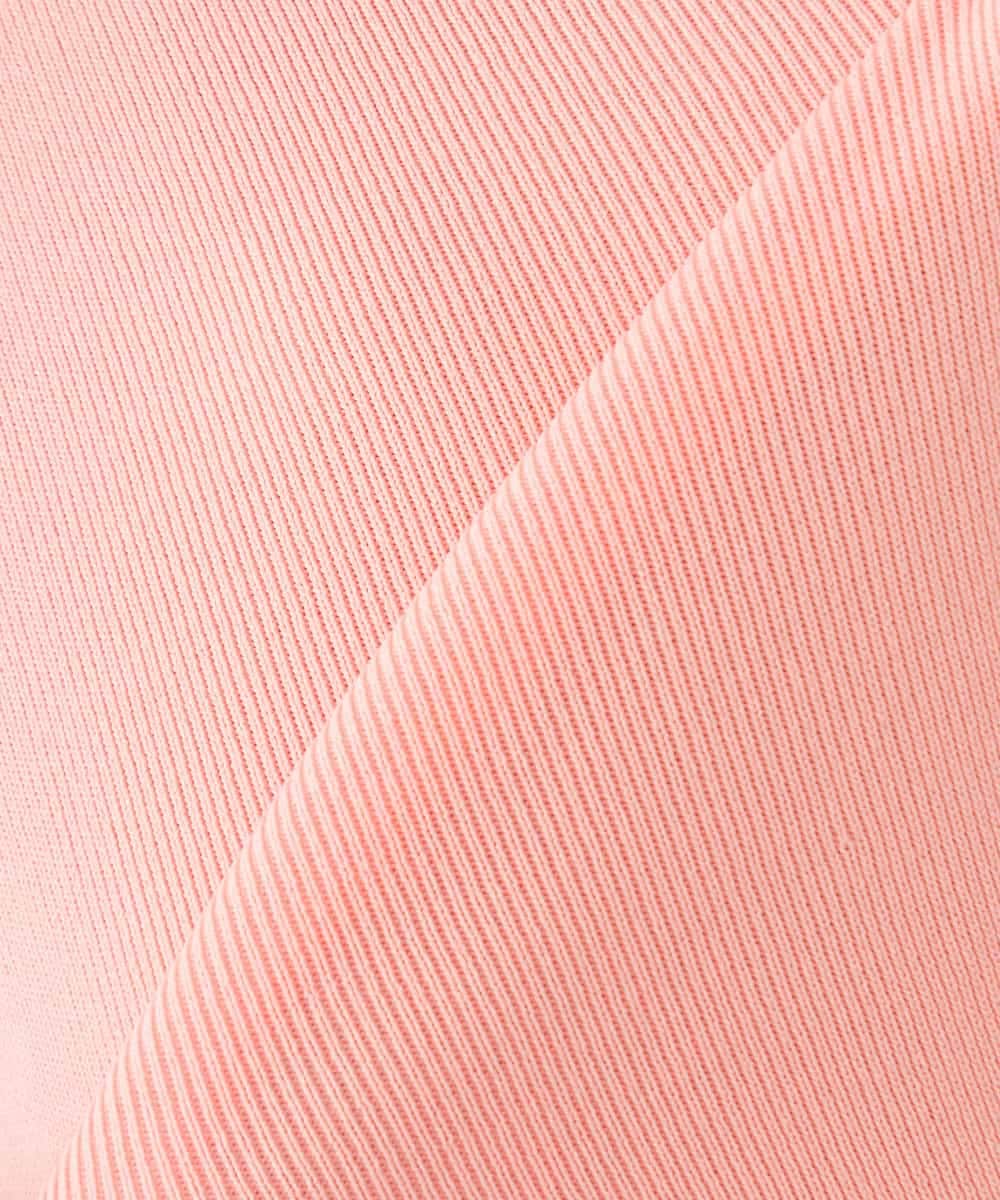 K2FED79039 a.v.v(アー・ヴェ・ヴェ) 【WEB限定/洗える/UVカット】Vネックパフスリーブニット ピンク