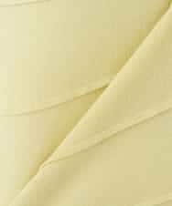 K2FFD17044 a.v.v(アー・ヴェ・ヴェ) 【雑誌InRed(宝島社)4月号掲載/洗える/UVカット】タックボーダースクエアニット ライトイエロー