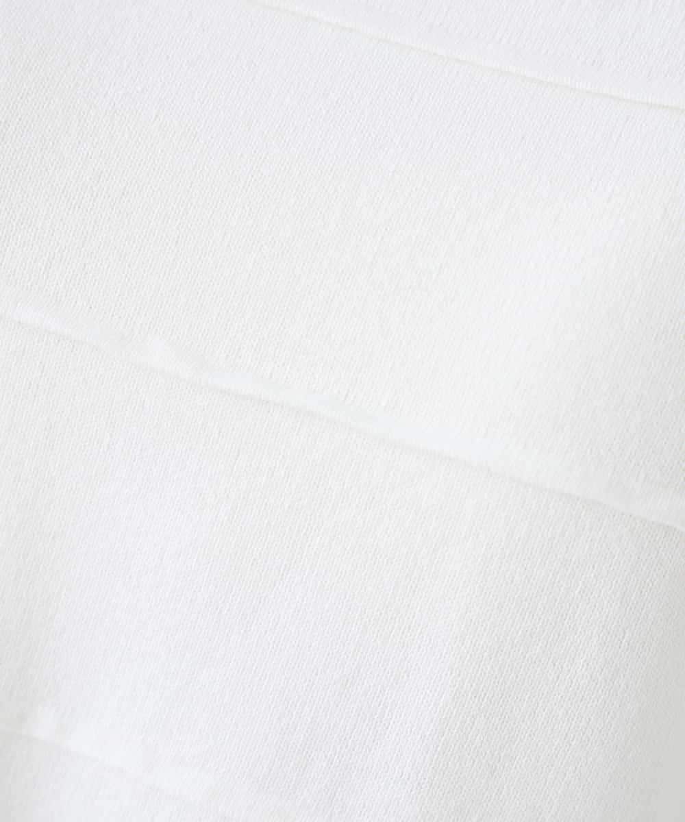 K2FFD17044 a.v.v(アー・ヴェ・ヴェ) 【雑誌InRed(宝島社)4月号掲載/洗える/UVカット】タックボーダースクエアニット ライトイエロー