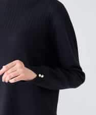 K2FFD19049 a.v.v(アー・ヴェ・ヴェ) 編地切替えスプリングニット ピンク