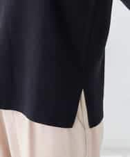 K2FFD19049 a.v.v(アー・ヴェ・ヴェ) 編地切替えスプリングニット ピンク