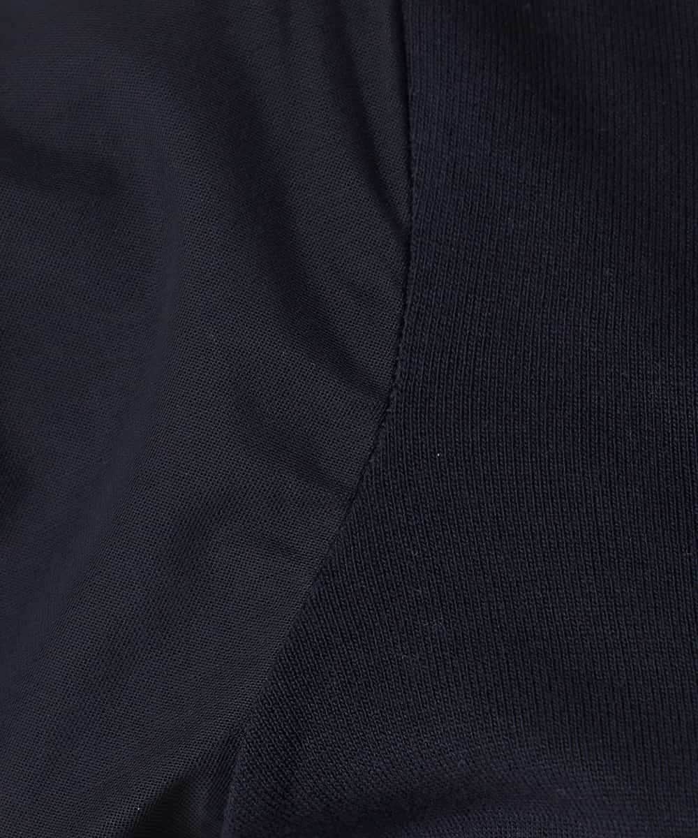 K2FFD22049 a.v.v(アー・ヴェ・ヴェ) チュール袖ニット ライトグレー