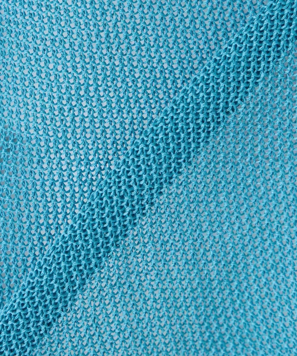 K2FFD24044 a.v.v(アー・ヴェ・ヴェ) ペーパーライクヤーンニット グリーン