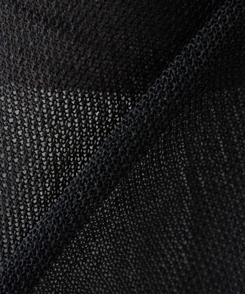 K2FFD24044 a.v.v(アー・ヴェ・ヴェ) ペーパーライクヤーンニット グリーン