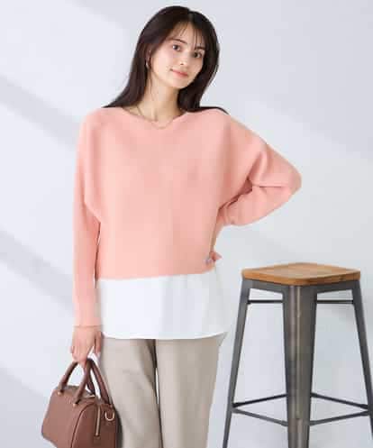 K2FFD37049 a.v.v バックパールニット