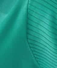 K2FGD12044 a.v.v(アー・ヴェ・ヴェ) プリーツスリーブサマーニット【接触冷感/UVカット】 ブラック