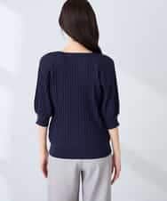 K2FGD15044 a.v.v(アー・ヴェ・ヴェ) プリーツライクサマーニット ピンク