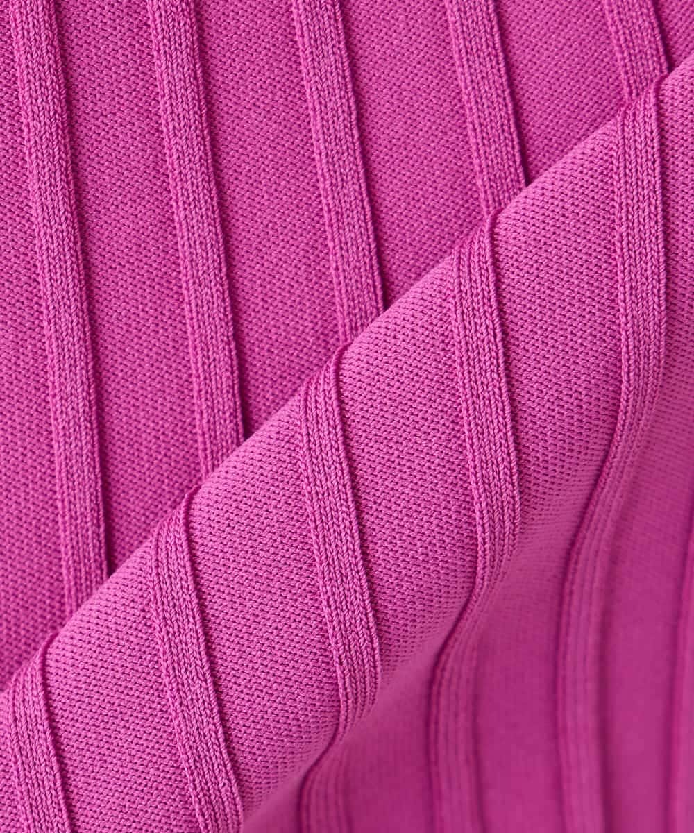 K2FGD15044 a.v.v(アー・ヴェ・ヴェ) プリーツライクサマーニット ピンク