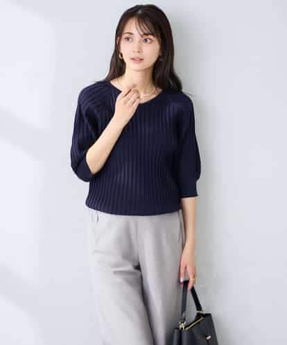 K2FGD15044 a.v.v プリーツライクサマーニット