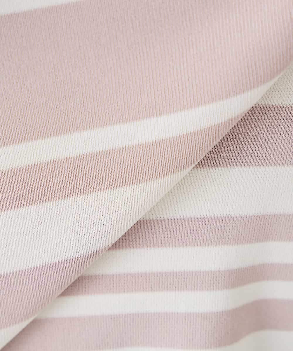 K2FGD20039 a.v.v(アー・ヴェ・ヴェ) ハーフスリーブクルーネックサマーニット【洗える/接触冷感/UVカット】 ブラック