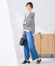 K2FGD31054 a.v.v(アー・ヴェ・ヴェ) メッシュフードニットプルオーバー レッド