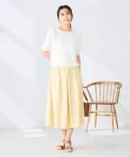 K2FGD32059 a.v.v(アー・ヴェ・ヴェ) フロントレースサマーニット ネイビー