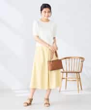 K2FGD32059 a.v.v(アー・ヴェ・ヴェ) フロントレースサマーニット ネイビー