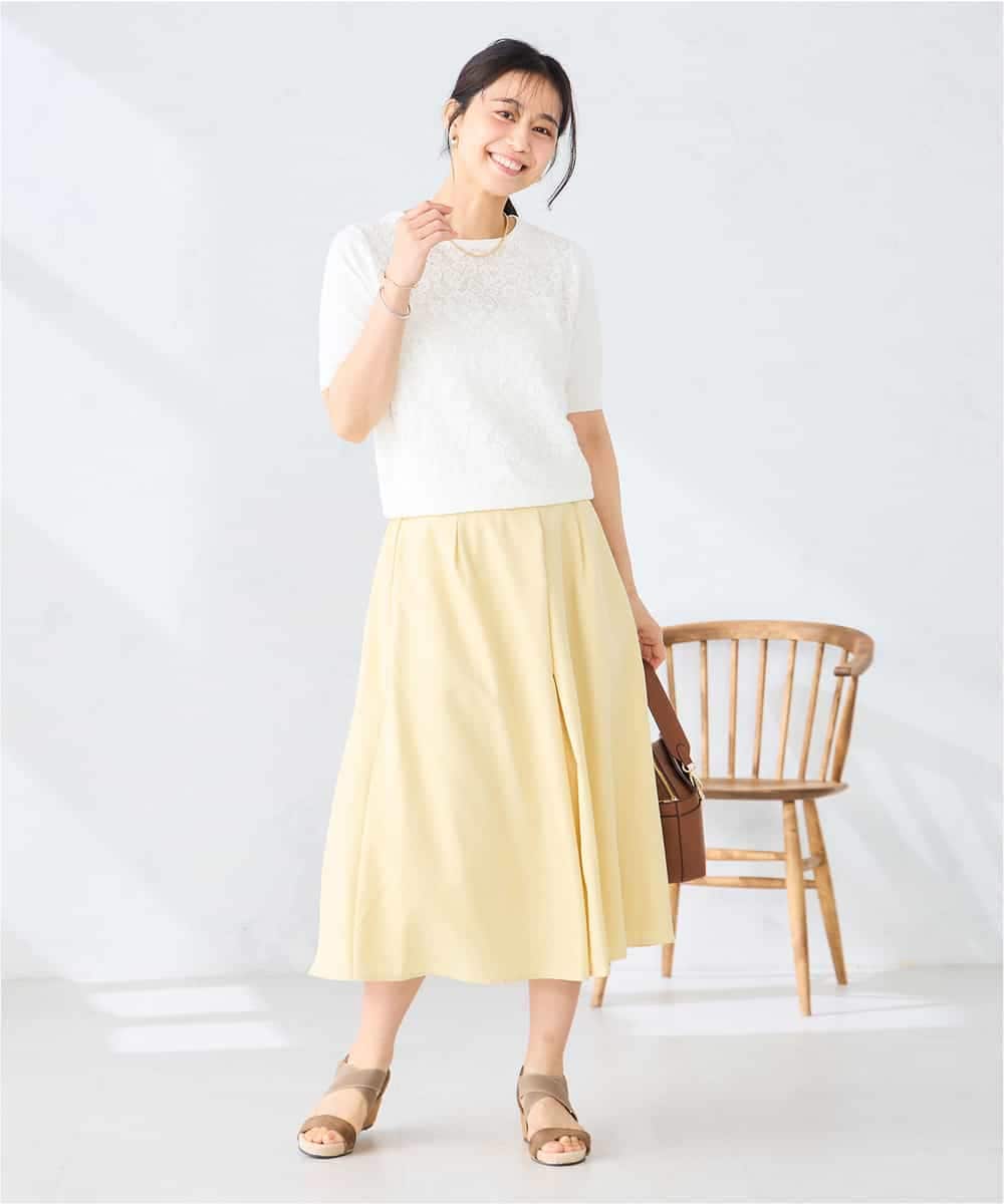 K2FGD32059 a.v.v(アー・ヴェ・ヴェ) フロントレースサマーニット ネイビー