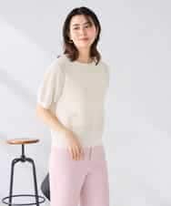 K2FGD34049 a.v.v(アー・ヴェ・ヴェ) ラメッシュボーダープルオーバー レッド