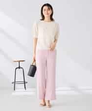 K2FGD34049 a.v.v(アー・ヴェ・ヴェ) ラメッシュボーダープルオーバー レッド