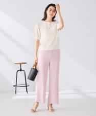 K2FGD34049 a.v.v(アー・ヴェ・ヴェ) ラメッシュボーダープルオーバー レッド