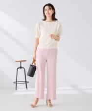 K2FGD34049 a.v.v(アー・ヴェ・ヴェ) ラメッシュボーダープルオーバー レッド