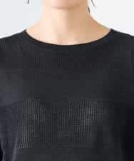 K2FGD34049 a.v.v(アー・ヴェ・ヴェ) ラメッシュボーダープルオーバー レッド