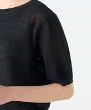 K2FGD34049 a.v.v(アー・ヴェ・ヴェ) ラメッシュボーダープルオーバー レッド