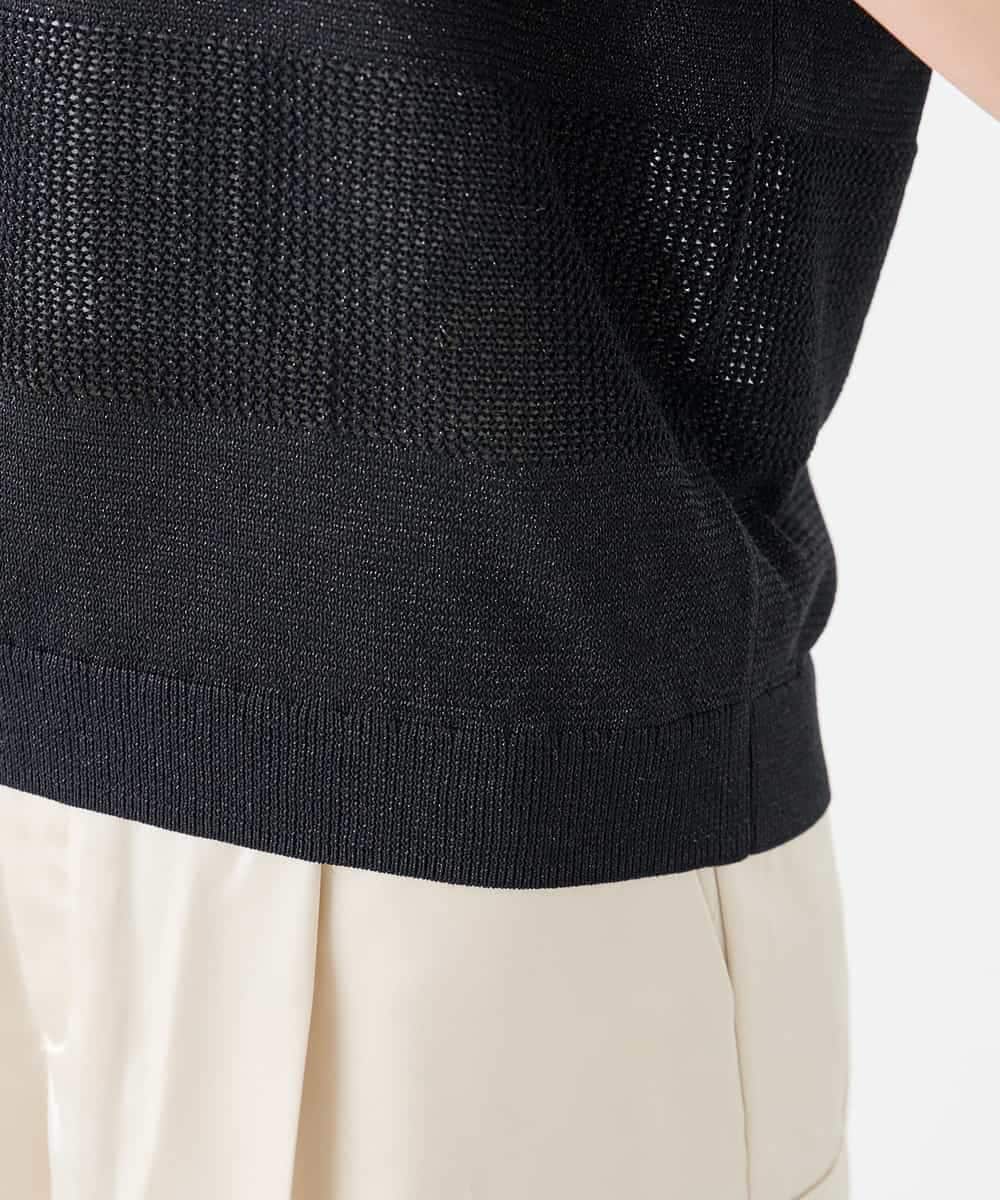 K2FGD34049 a.v.v(アー・ヴェ・ヴェ) ラメッシュボーダープルオーバー レッド