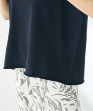 K2FHA17039 a.v.v(アー・ヴェ・ヴェ) サマーニットTシャツ ネイビー
