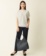 K2FHP26039 a.v.v(アー・ヴェ・ヴェ) ラメリブチュニックニット ベージュ