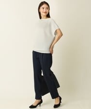 K2FHP26039 a.v.v(アー・ヴェ・ヴェ) ラメリブチュニックニット ベージュ