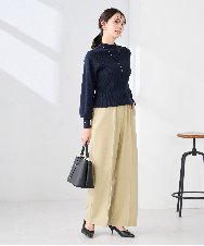 K2FKA24044 a.v.v(アー・ヴェ・ヴェ) プチハイネック針抜きニット【新色追加】 ラベンダー