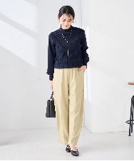 K2FKA24044 a.v.v(アー・ヴェ・ヴェ) プチハイネック針抜きニット【新色追加】 ラベンダー