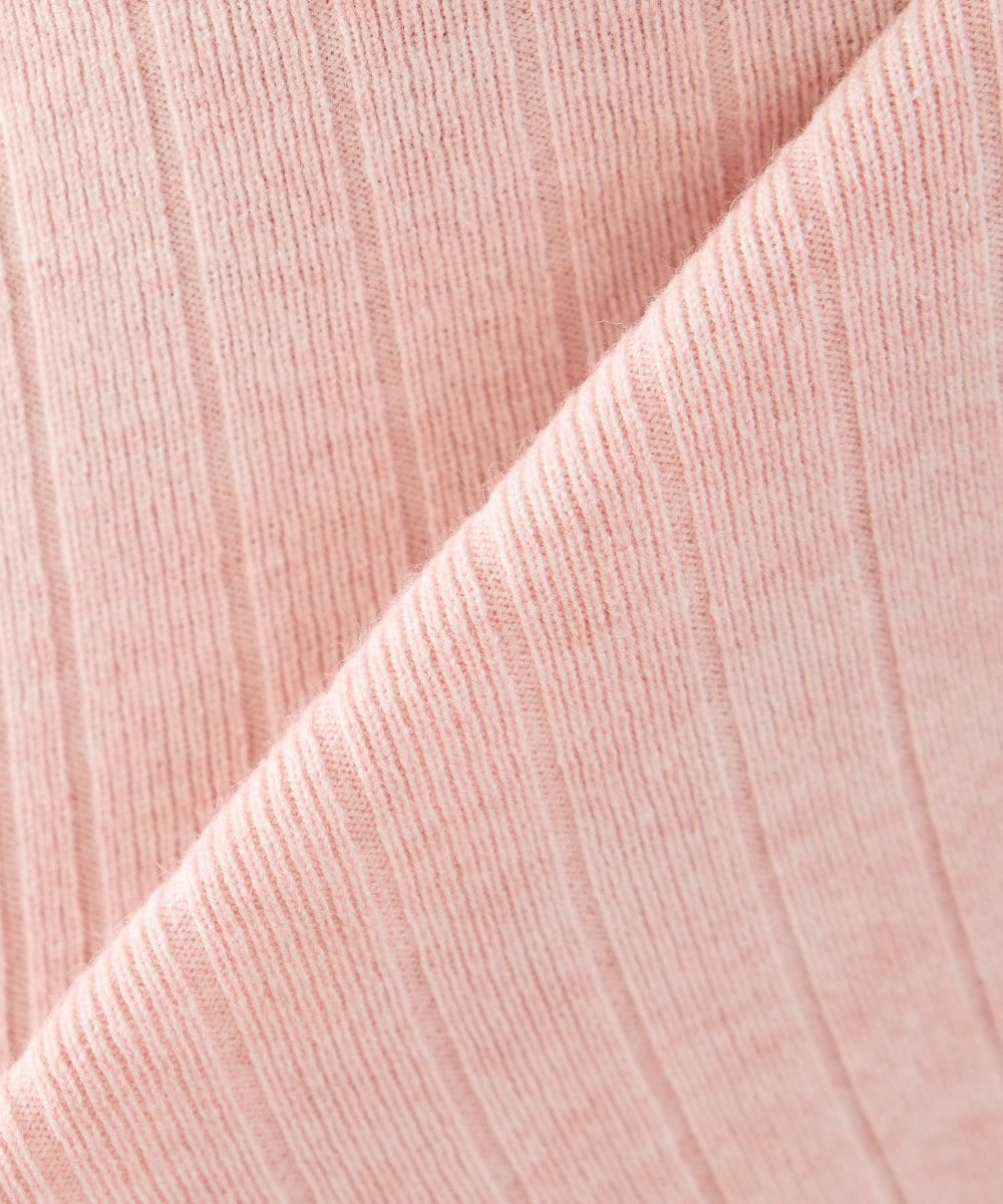 K2FKA24044 a.v.v(アー・ヴェ・ヴェ) プチハイネック針抜きニット【新色追加】 ラベンダー