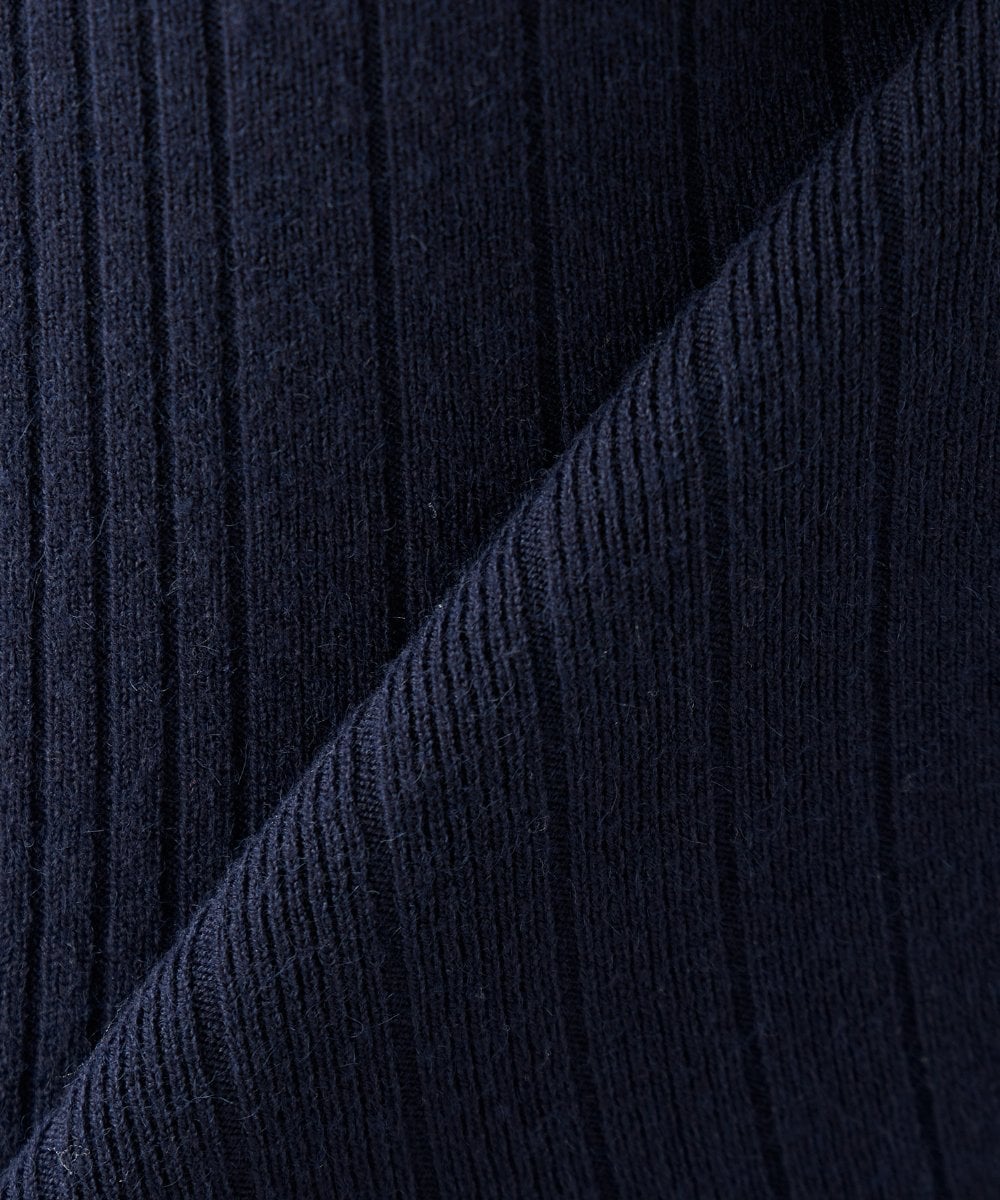 K2FKA24044 a.v.v(アー・ヴェ・ヴェ) プチハイネック針抜きニット【新色追加】 ラベンダー