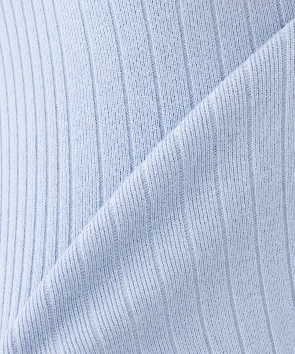 K2FKA24044 a.v.v(アー・ヴェ・ヴェ) プチハイネック針抜きニット【新色追加】 ラベンダー