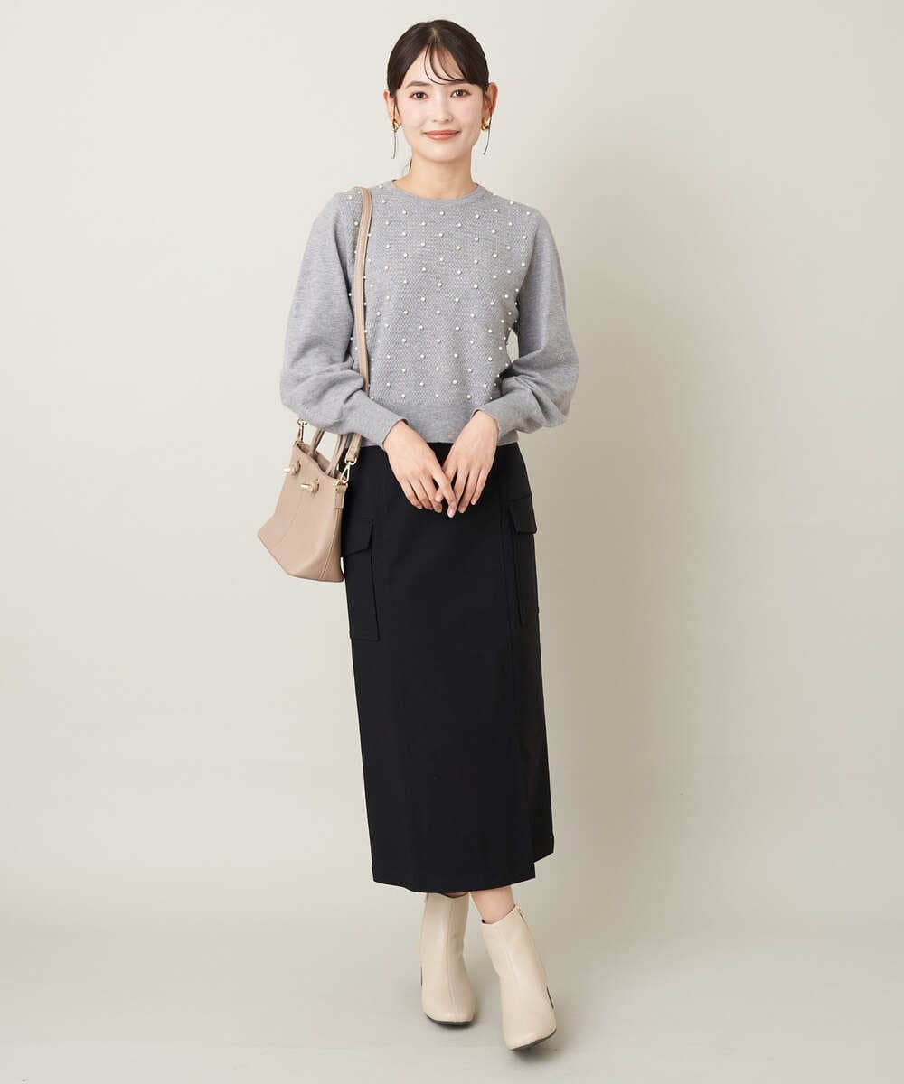 L'Appartement KNIT プルオーバー &PANTS ブラック