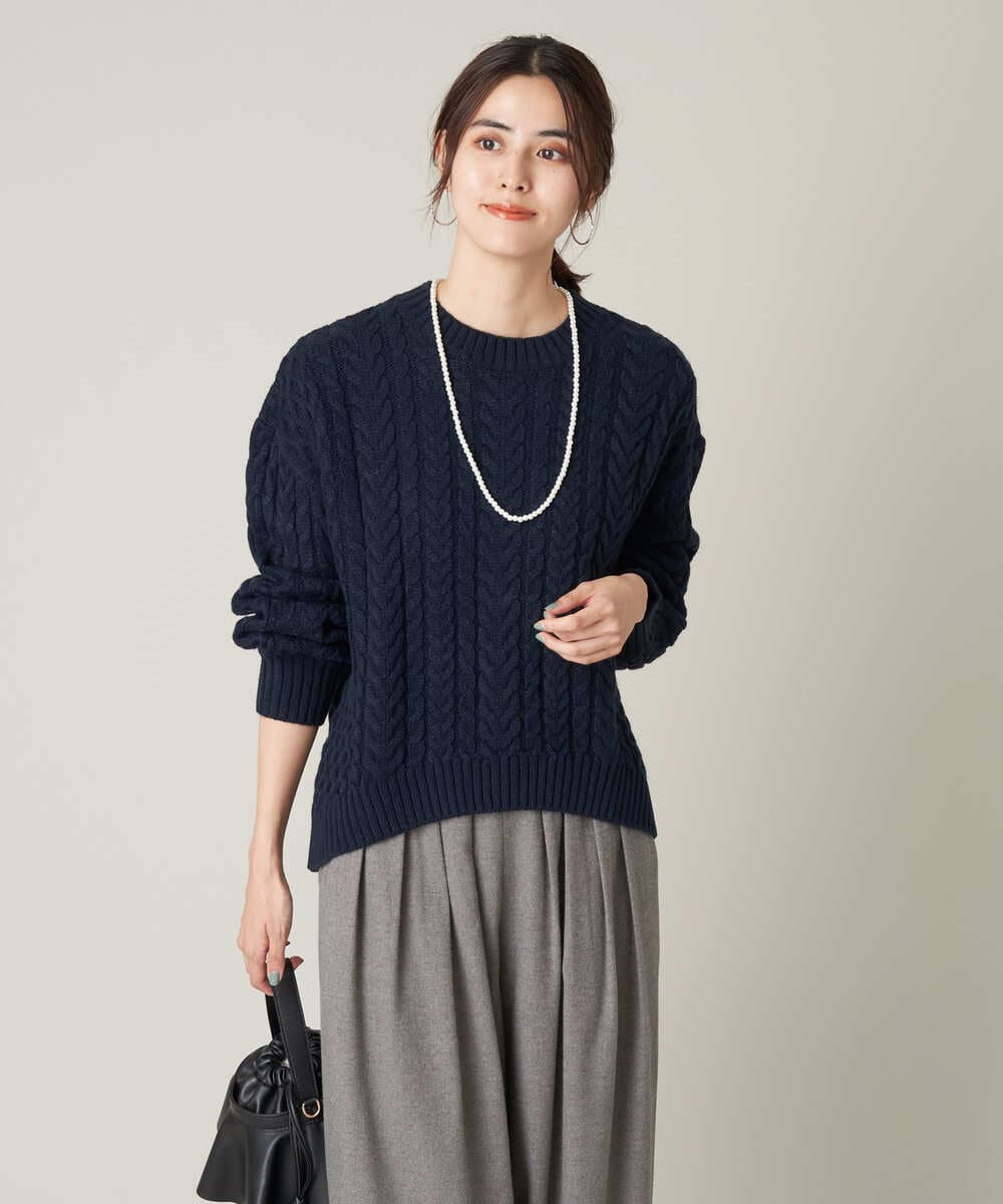 Knit Pullover  グレーA 36 ニット　プルオーバー