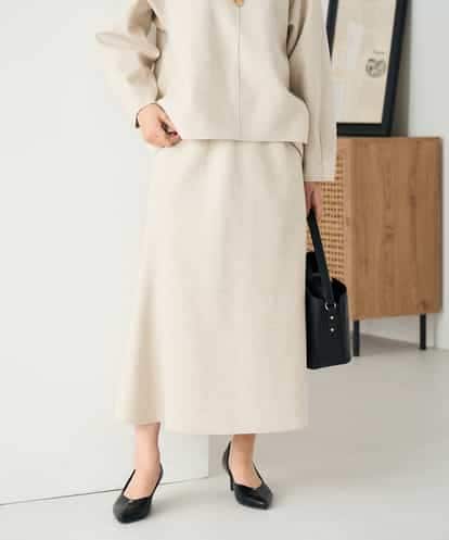 K2HBD15059 a.v.v 【洗える/ストレッチ】ウールライクジャージマーメイドスカート