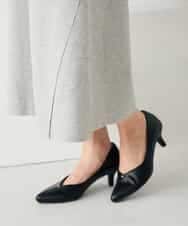 K2HBD15059 a.v.v(アー・ヴェ・ヴェ) 【洗える/ストレッチ】ウールライクジャージマーメイドスカート ベージュ