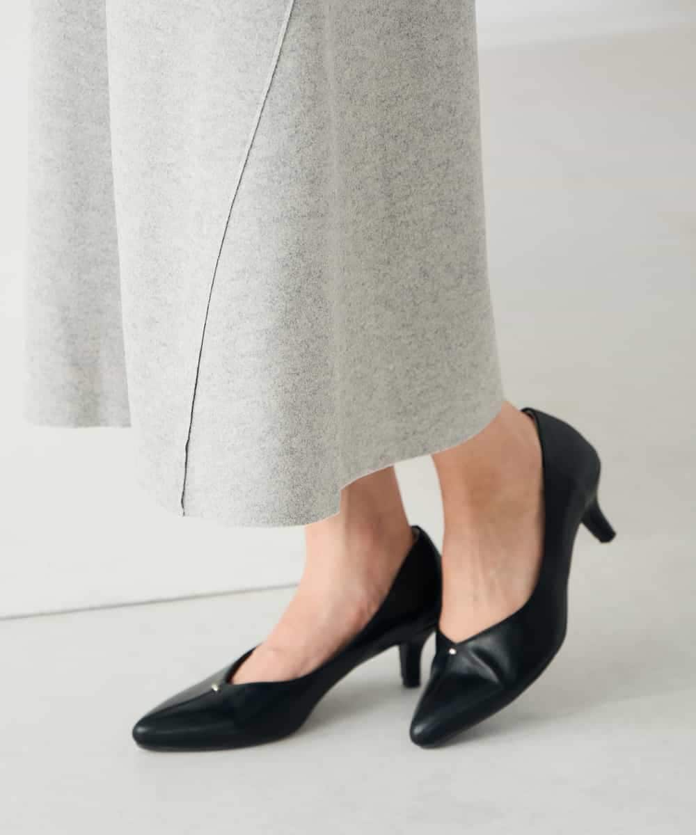 K2HBD15059 a.v.v(アー・ヴェ・ヴェ) 【洗える/ストレッチ】ウールライクジャージマーメイドスカート ベージュ