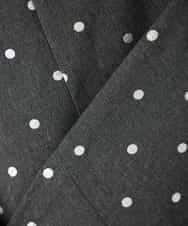 K2HBD16059 a.v.v(アー・ヴェ・ヴェ) 箔ドットフレアスカート ダークグレー