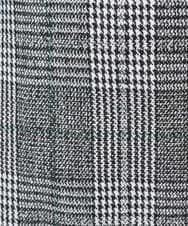 K2HBD19059 a.v.v(アー・ヴェ・ヴェ) チェック柄フレアスカート ブラック