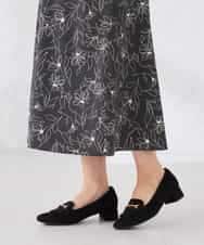 K2HDD07054 a.v.v(アー・ヴェ・ヴェ) フラワープリントマーメイドスカート ベージュ