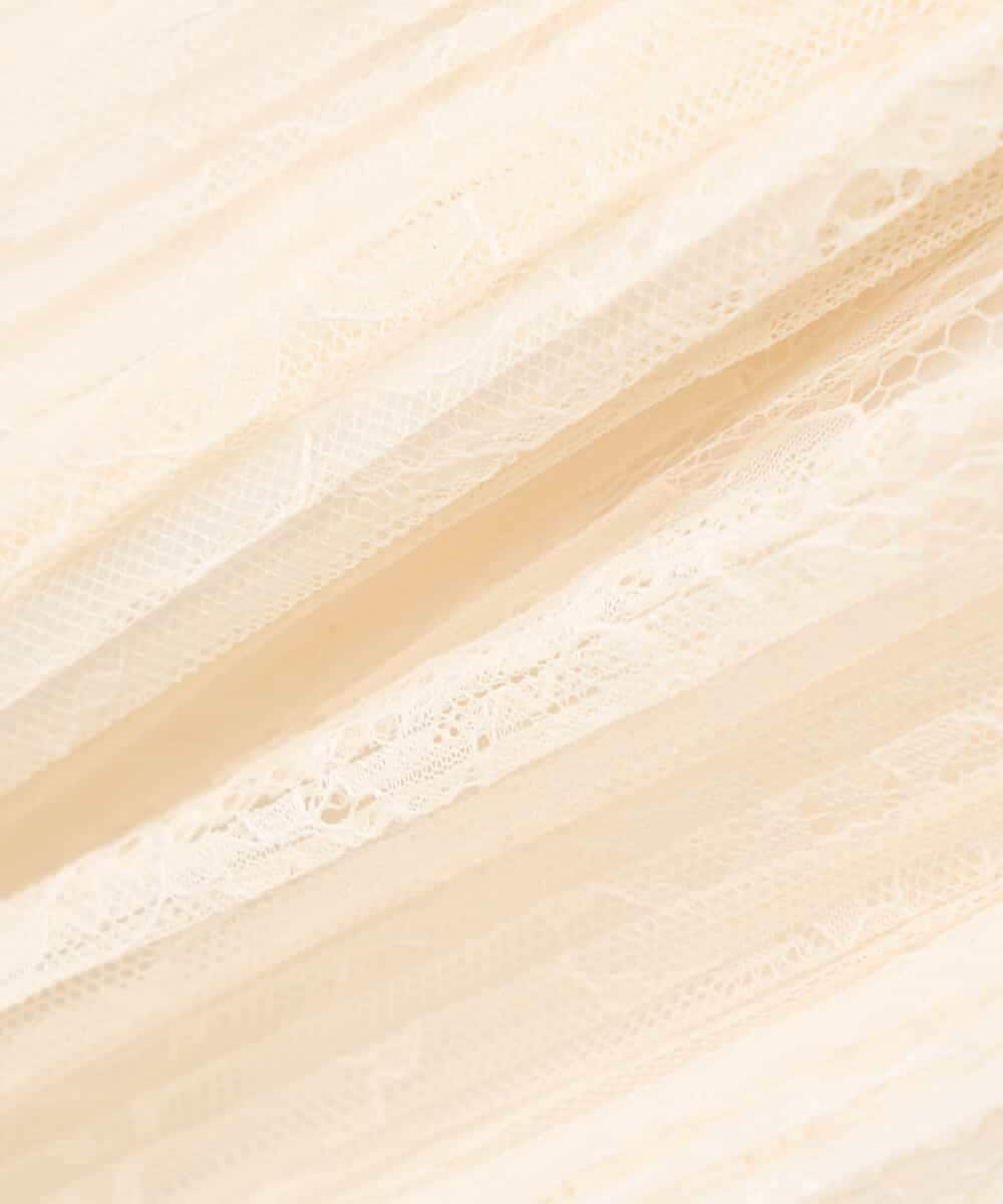 K2HDD08064 a.v.v(アー・ヴェ・ヴェ) レースプリーツスカート オレンジ